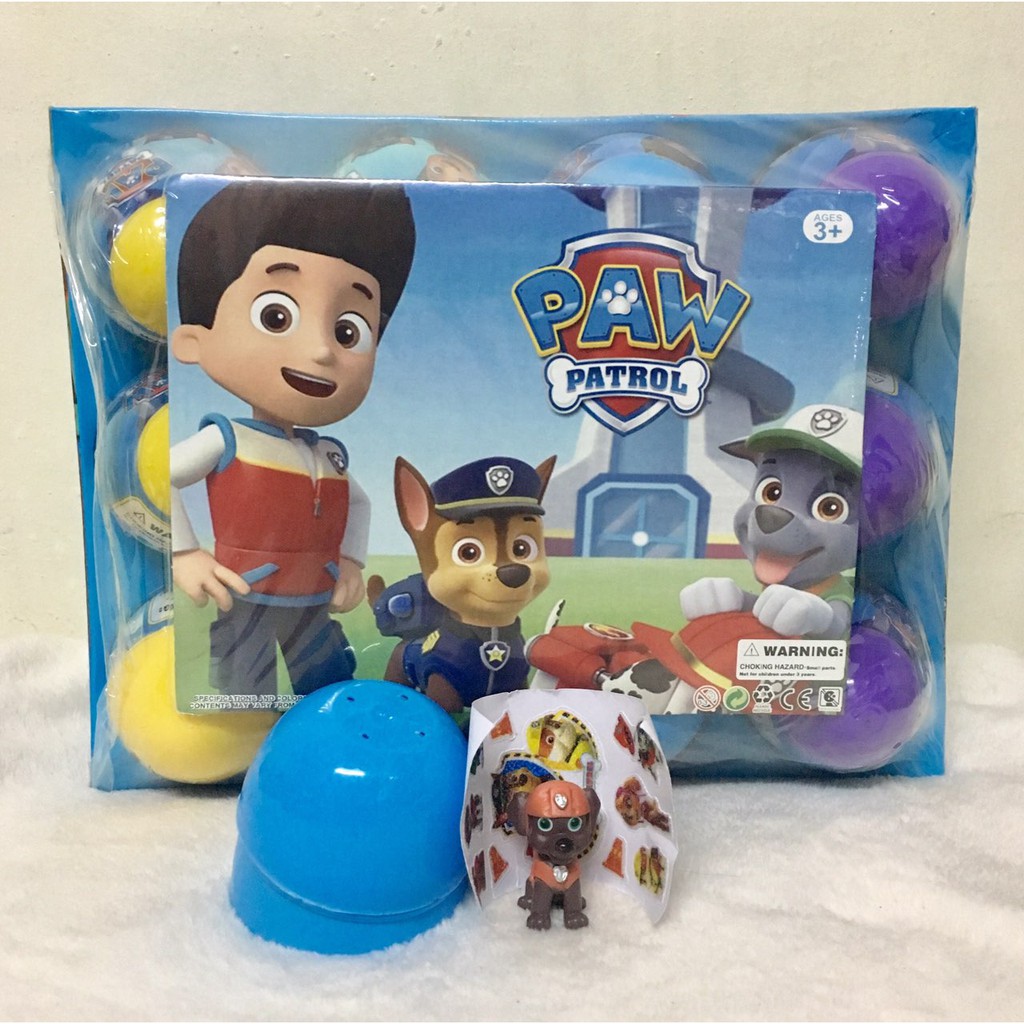 paw patrol eggs toys