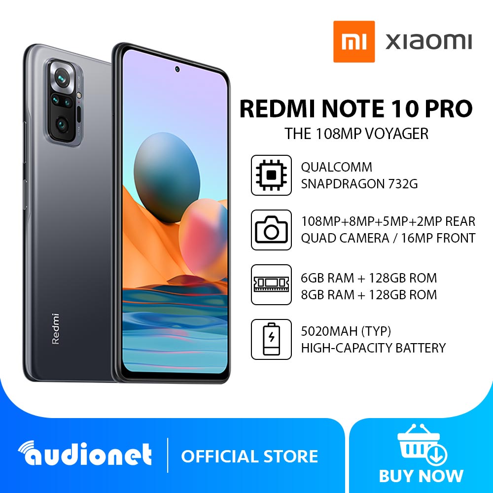 Xiaomi Redmi Note 10s Onyx Gray 6gb Ram128gb Rom 6318