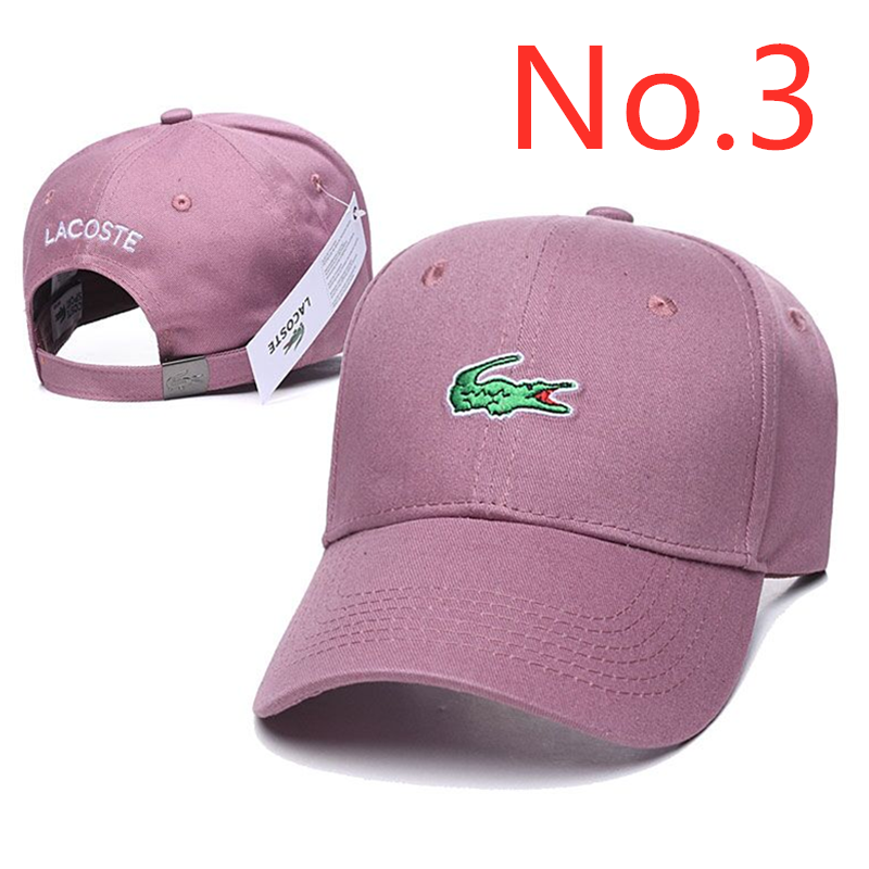 purple lacoste hat