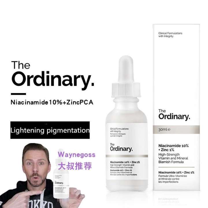 The Ordinary / Krisment Niacinamide Facial Serum + Hyaluronic Breakout