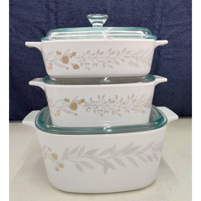 CORNINGWARE SILVER CROWN 6PCS Shopee Philippines
