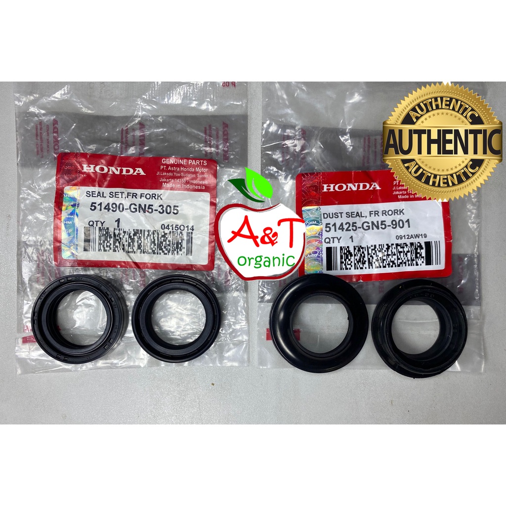 GN5 Honda Fork Dust oil Seal (Shock) for Click V1 V2 Wave RS150 Genio