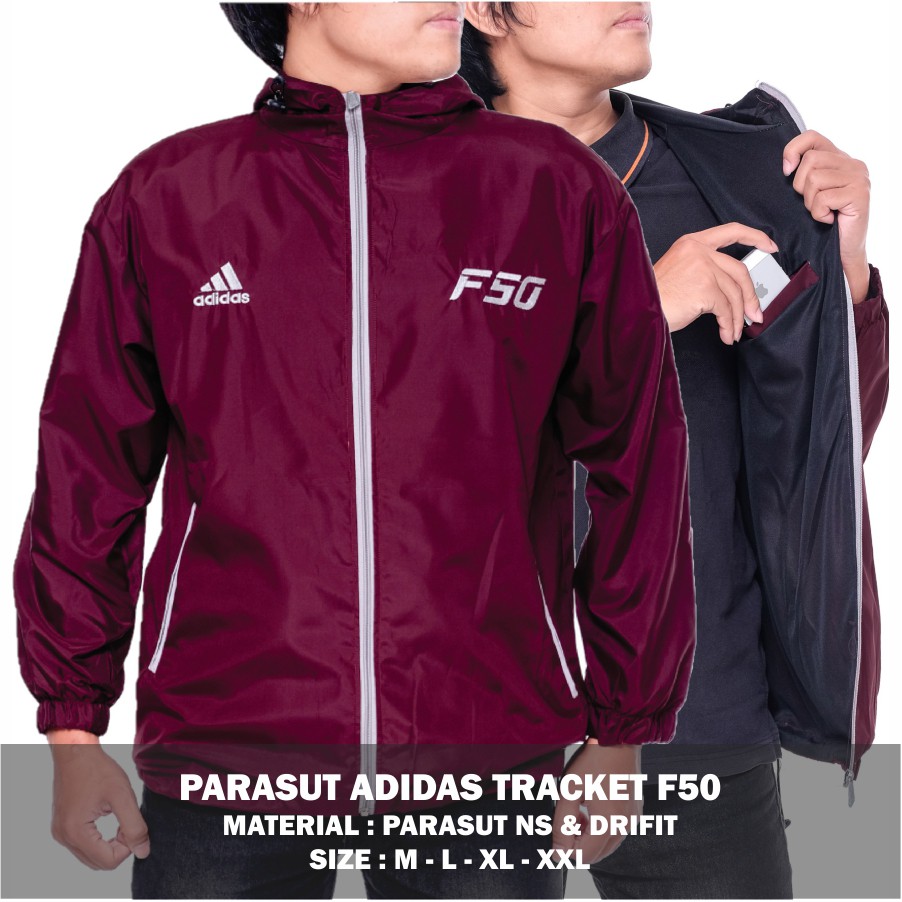 adidas maroon and white jacket