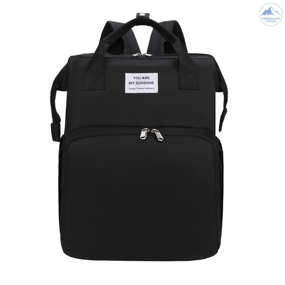 2 in 1 multifunctional travel mommy bag