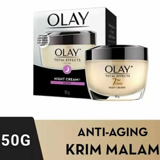 Olay Total Effects 7 In One Day Cream Gentle SPF15 50G Olay Anti Aging Night Moisturizing Cream Total Effects 7 Benefits Skincare 50G Or Day Cream [50G] #4