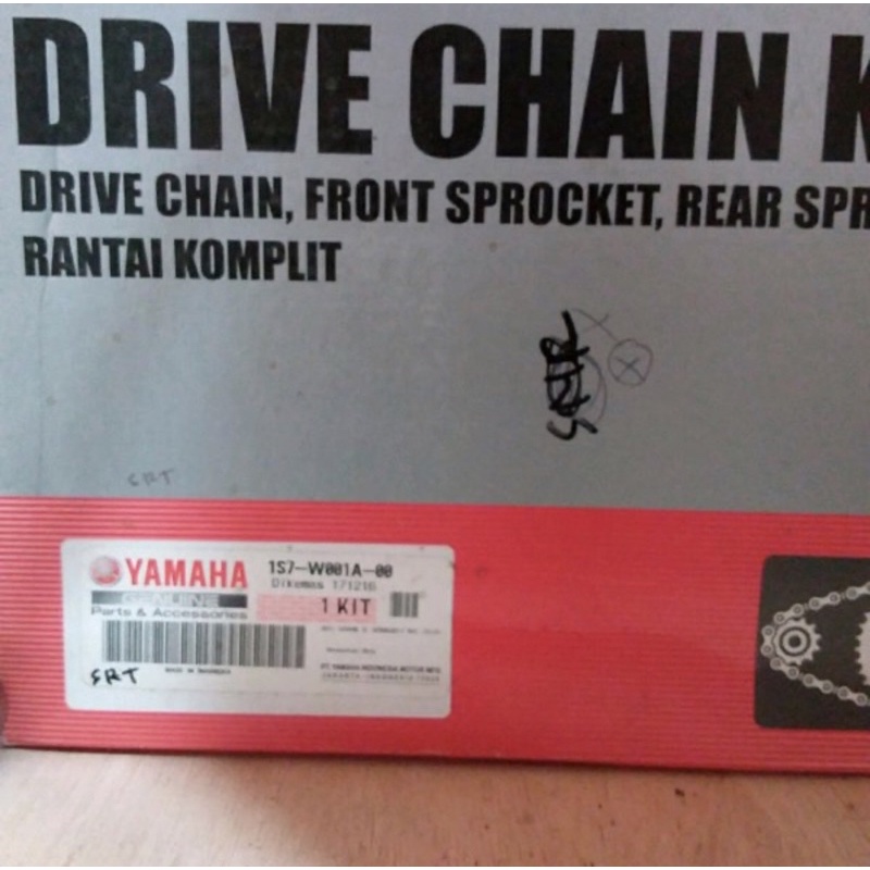 Gear SET JUPITER Mx135 ORI YAMAHA 1S7 W001A 00 Shopee Philippines