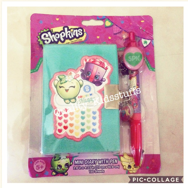 shopkins diary