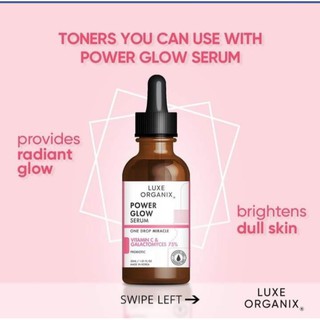 LUXE ORGANIX Power Glow Serum W Vit C Ml Shopee Philippines