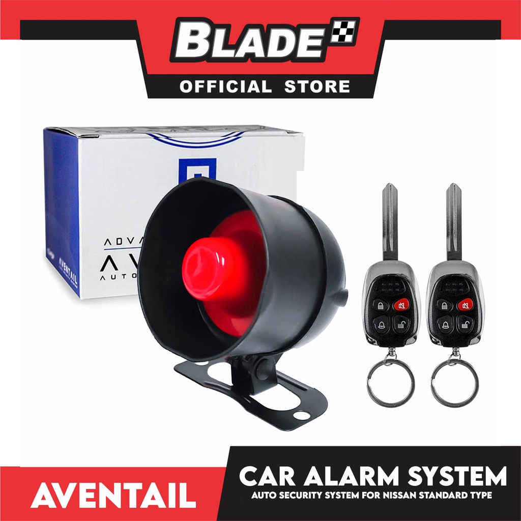 Aventail Car Alarm System Auto Security For Nissan Standard Type, Alarm
