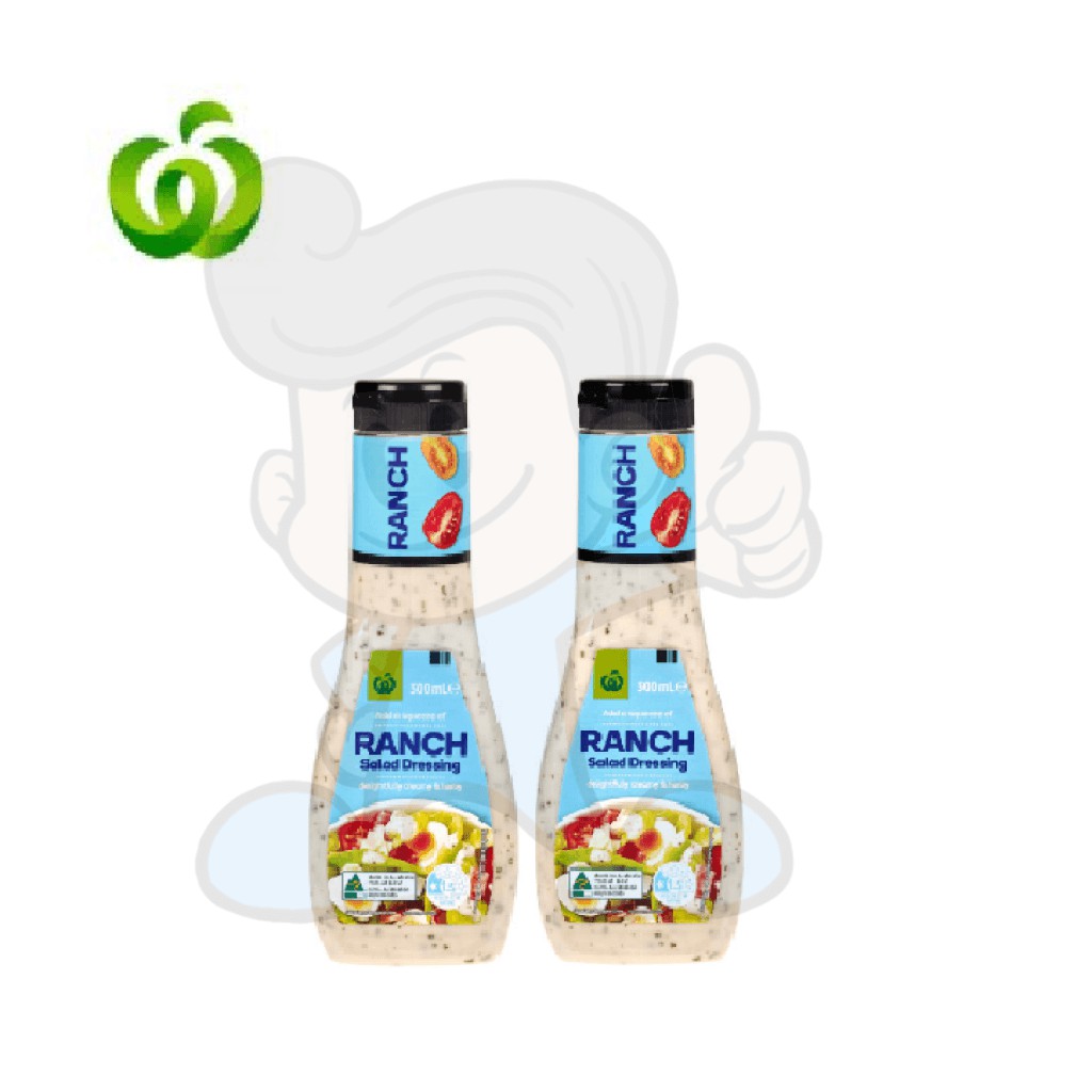 Woolworths Ranch Salad Dressing (2 x 300ml) Shopee Philippines