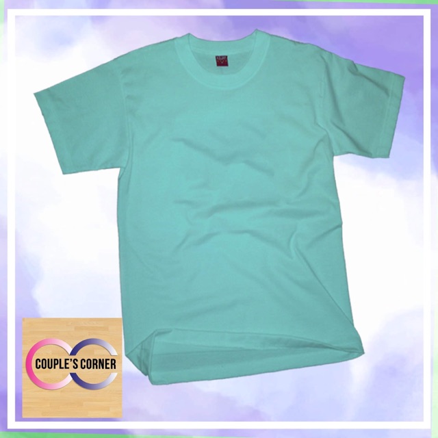 plain t shirt mint green