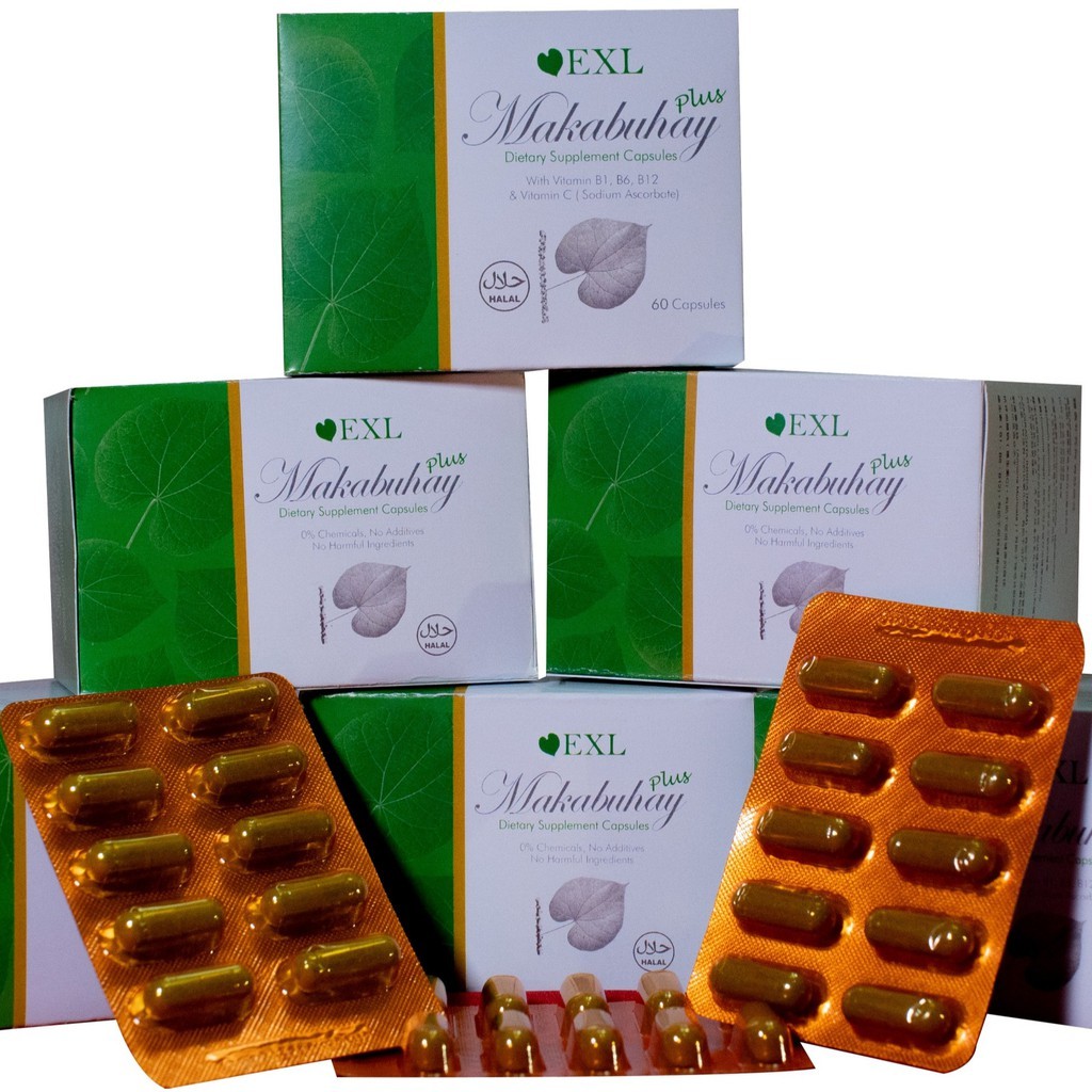 EXL Makabuhay Plus Dietary Supplement (60 capsules per box) Shopee