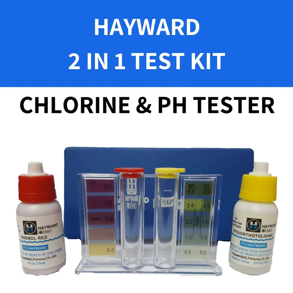 Hayward Standard 2way Chlorine/Bromine and pH Test Kit Shopee