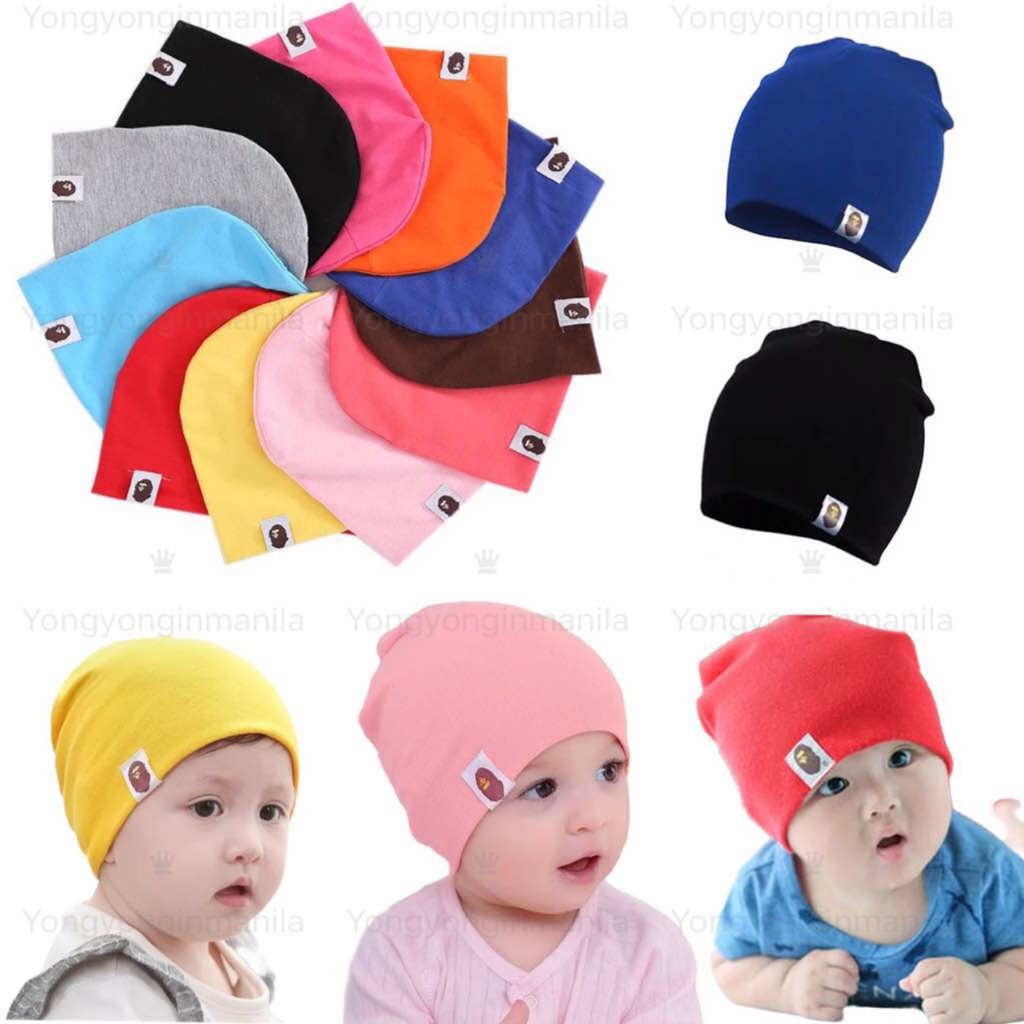 plain baby hats