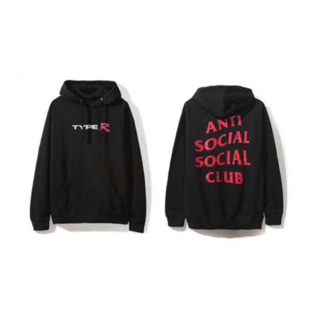 assc black and yellow hoodie