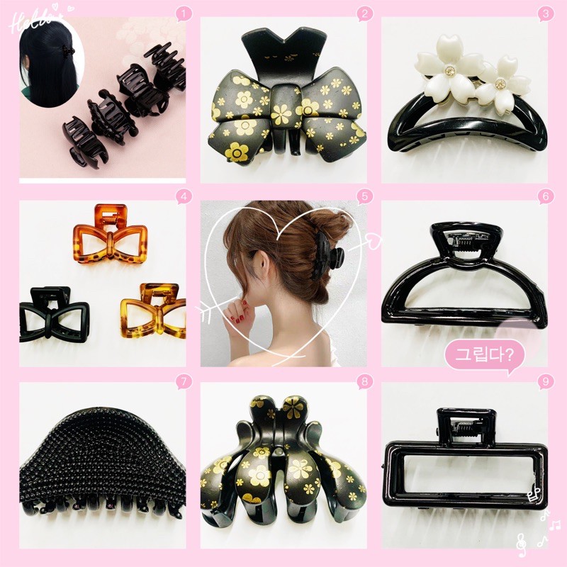 Fashion Hair Claw Hair Clamp Shopee Philippines