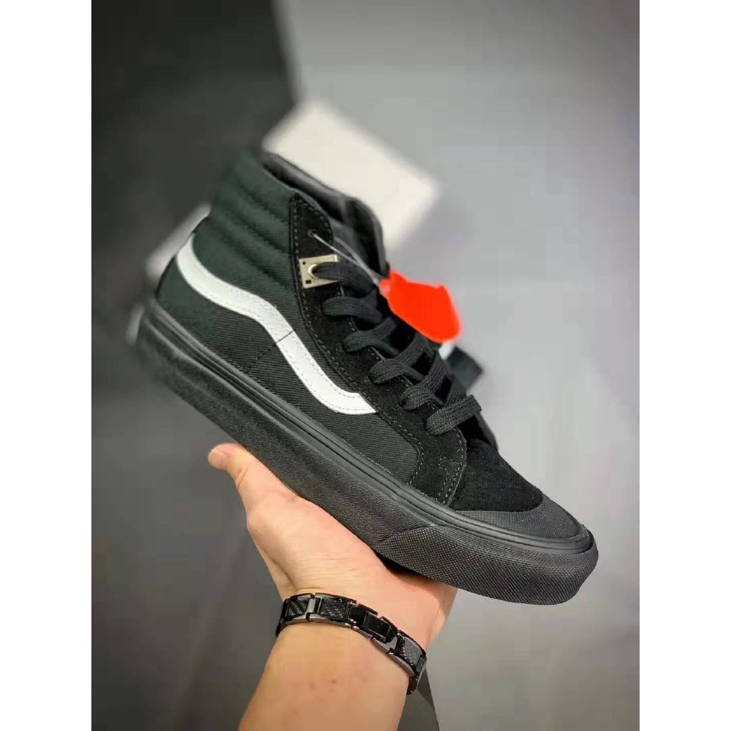 Baozhii Original Vans Style 138 X Alyx Vulcanized Shoes High Heels For Men And Women Wy 08 Black Shopee Philippines