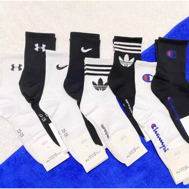 nike mid high socks
