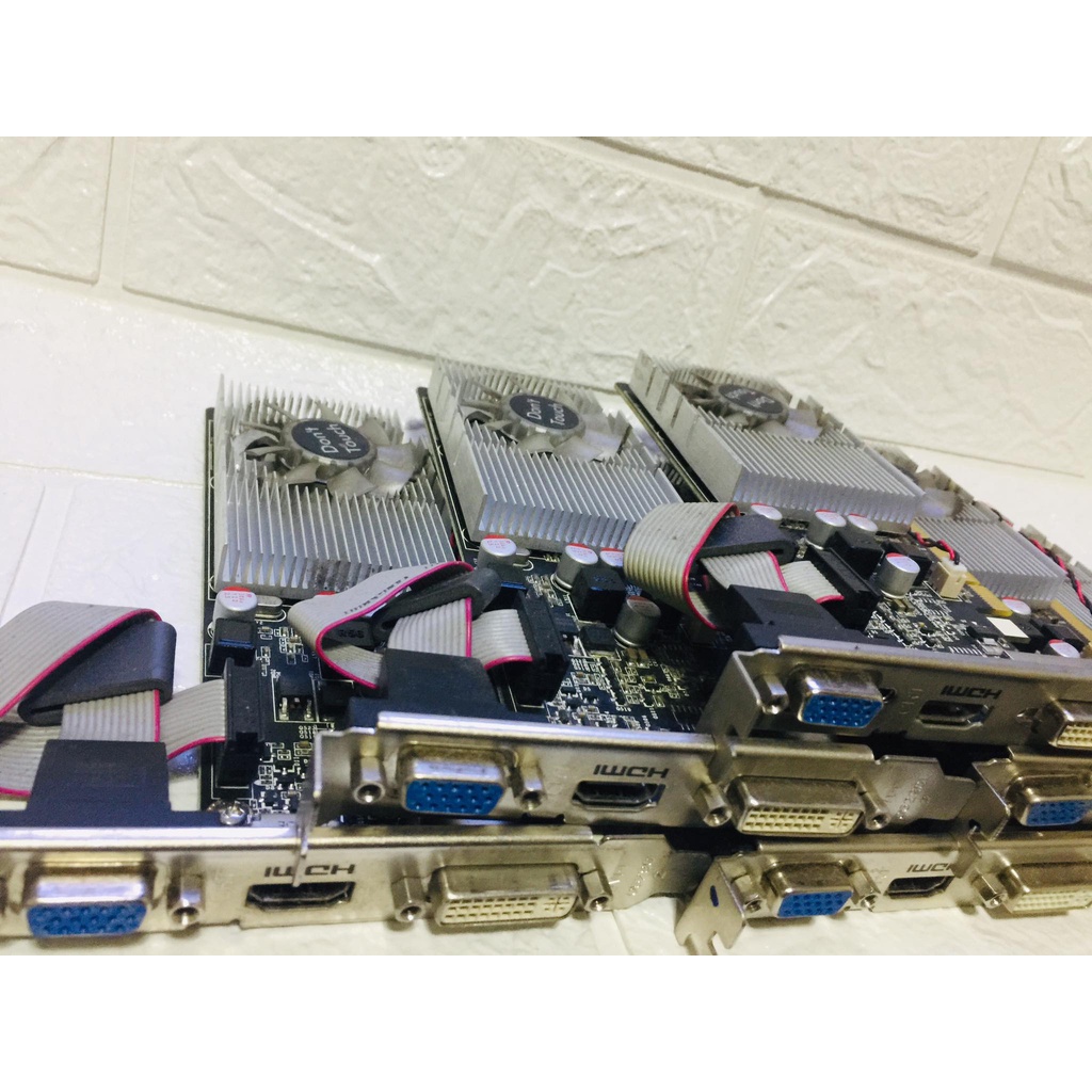 GPU nvidia Geforce Gf210 1gb 64bit Ddr3 Pci-e High Profile vga dvi ...