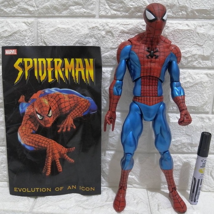 Marvel Spider-Man Spider Man Evolution of An Icon Collectible Action Figure  12 inches | Shopee Philippines