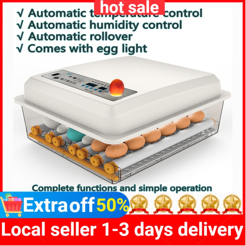 12/16/30/36/48/56 Eggs Incubator Digital Automatic Automatic Egg Incubator Thermostat Egg