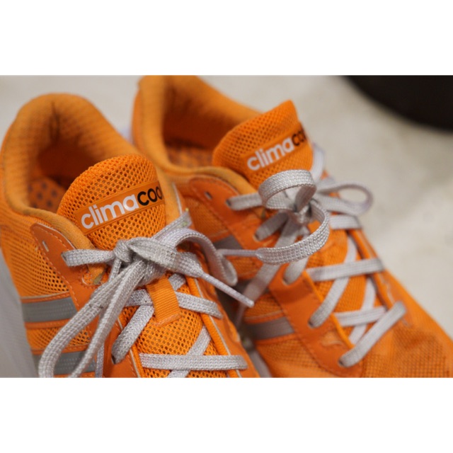 adidas climacool running shoes orange