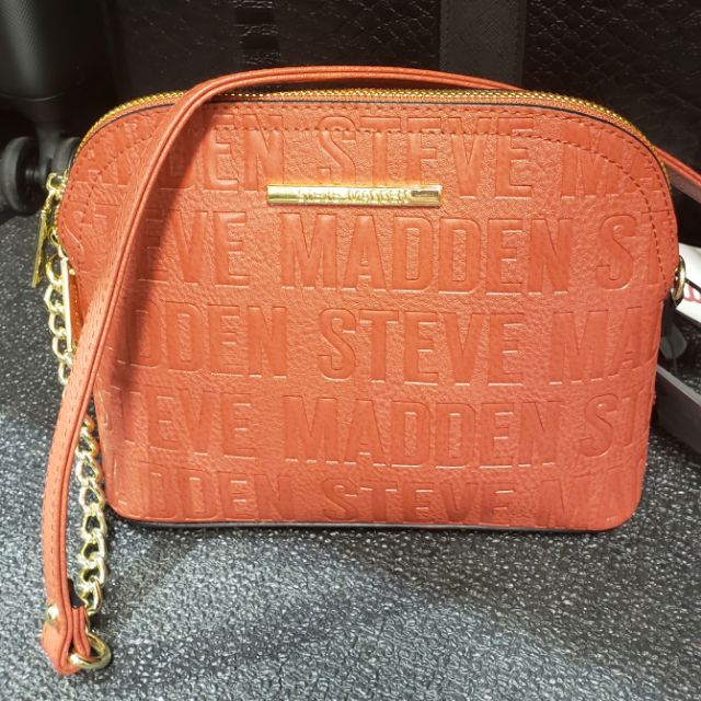 steve madden orange purse