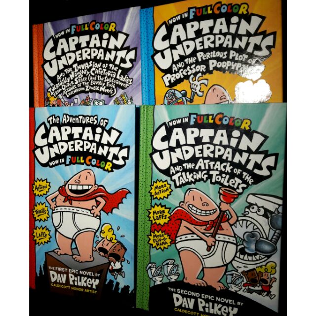 captain underpants full collection