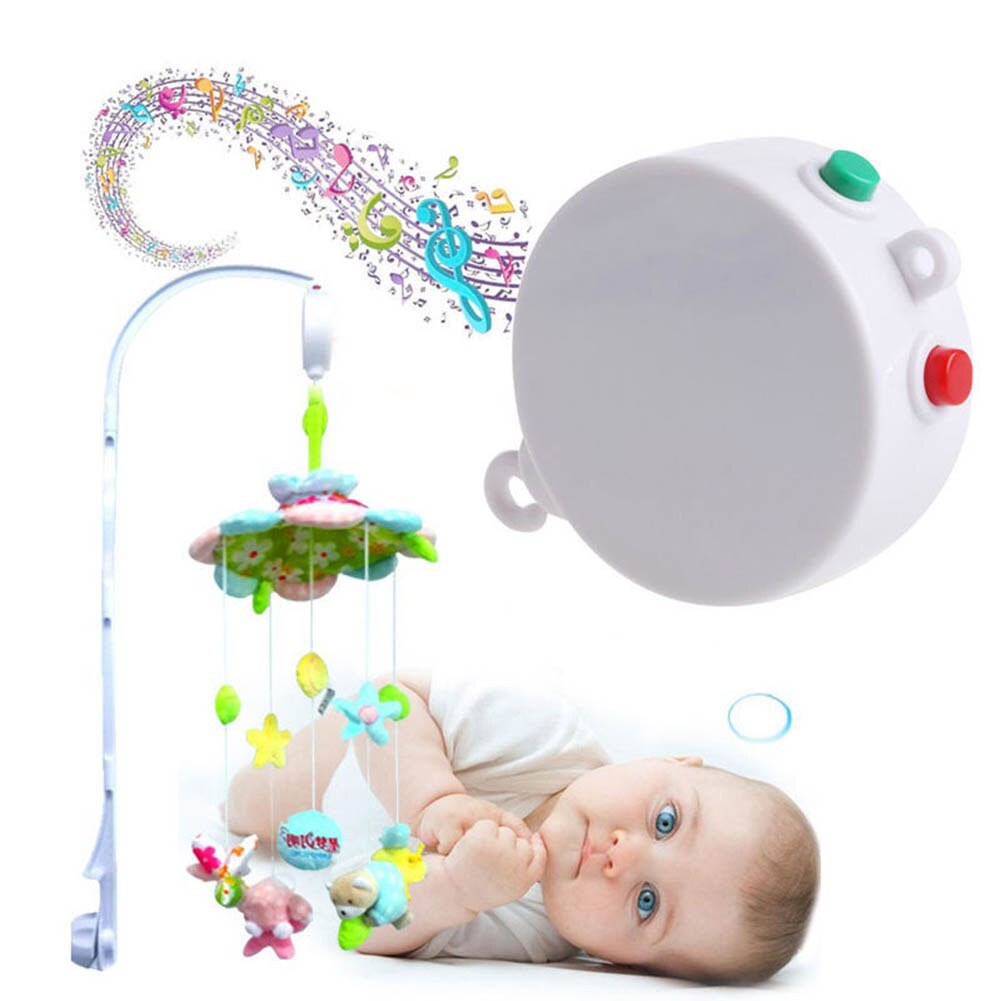 Baby Mobile Crib Bed Bell Kid Toy Electric Autorotation Music Box