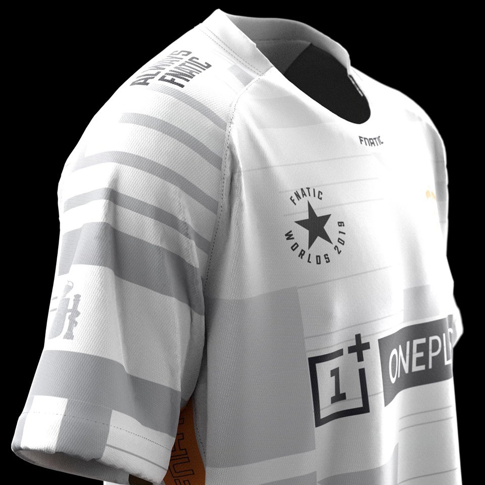 fnatic white jersey
