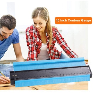 10” Profile Gauge Irregular Multi-function Contour Laminate Tiles Edge Shaping Wood Measure Ruler #8