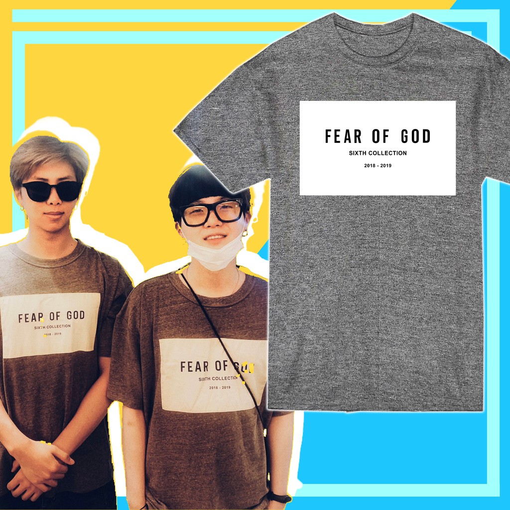 suga fear of god shirt