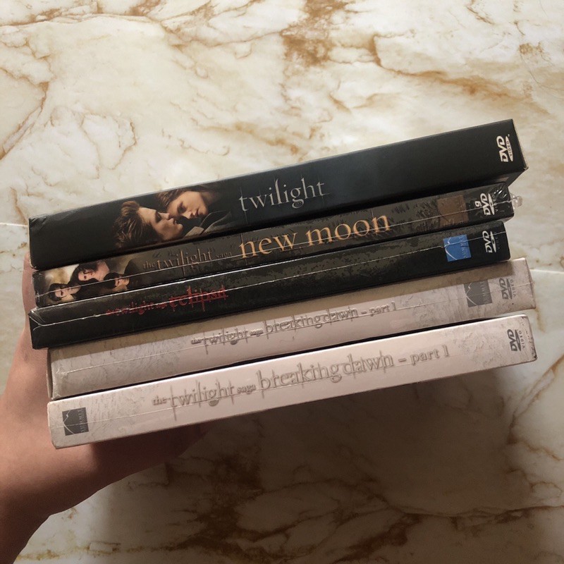 TWILIGHT SAGA DVD Collection (includes New Moon, Eclipse, Breaking Dawn) |  Shopee Philippines