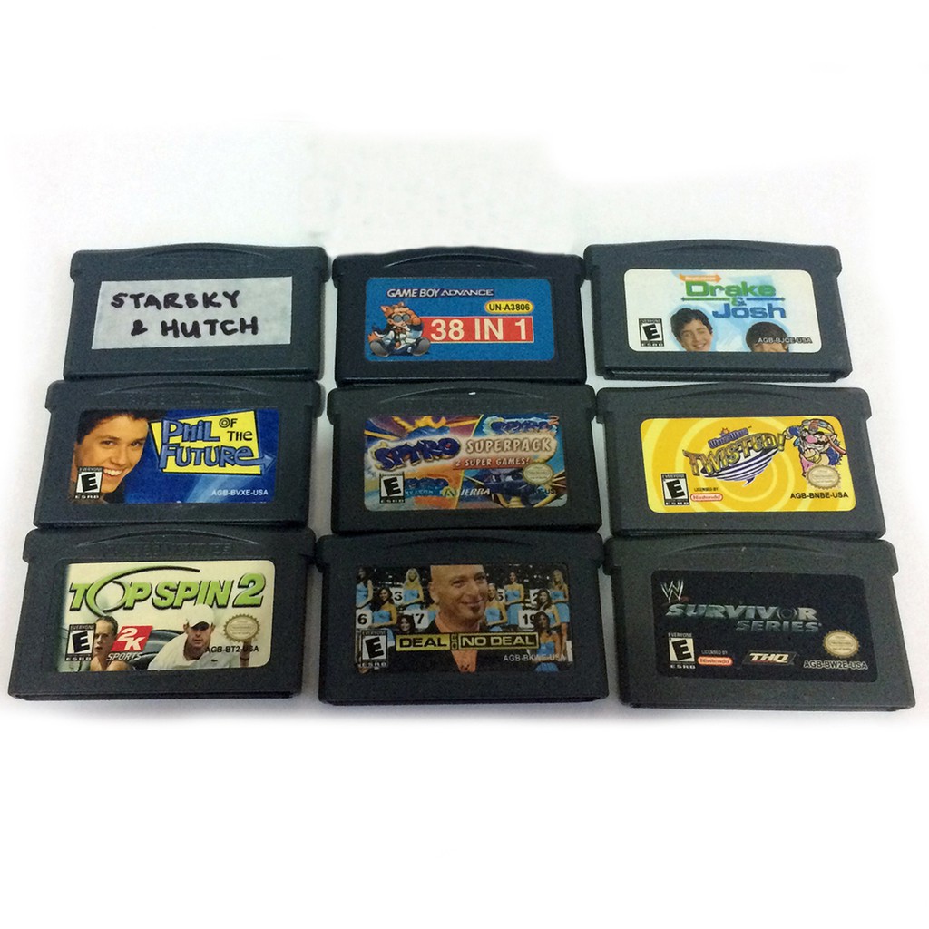 game boy video games