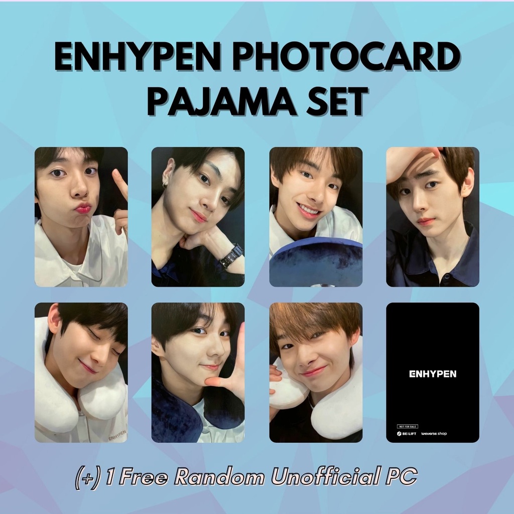 ENHYPEN - ENHYPEN ネックピロー パジャマ photocard completeの+