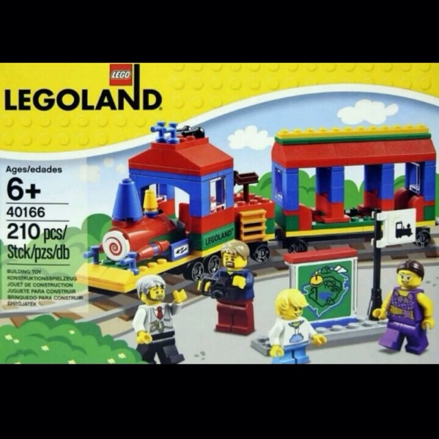 lego legoland train 40166