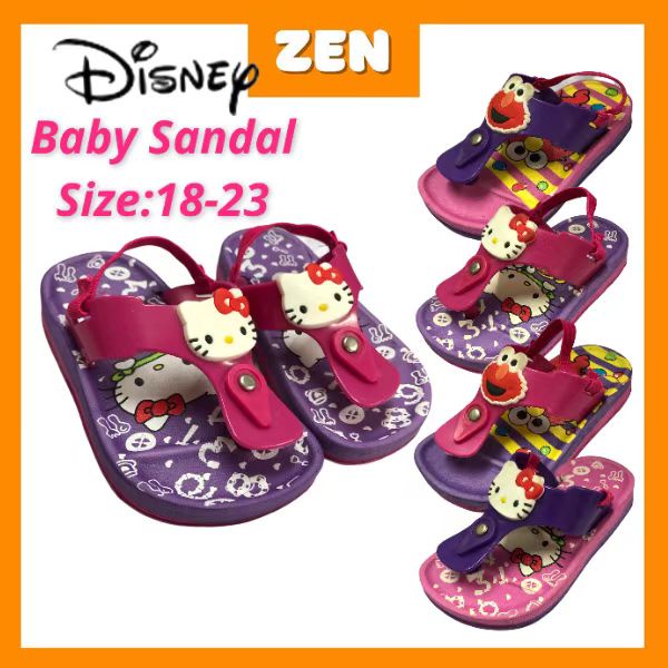 [ZEN] Baby 1823 Cartoon Sandal / Baby Sandal Budak / Selipar Budak