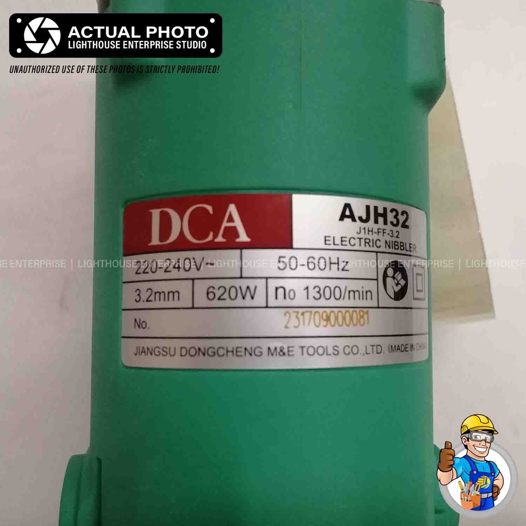 DCA 620W Electric Nibbler (AJH32) w/ FREE Gloves + 3M Meter *LIGHTHOUSE ENTERPRISE*