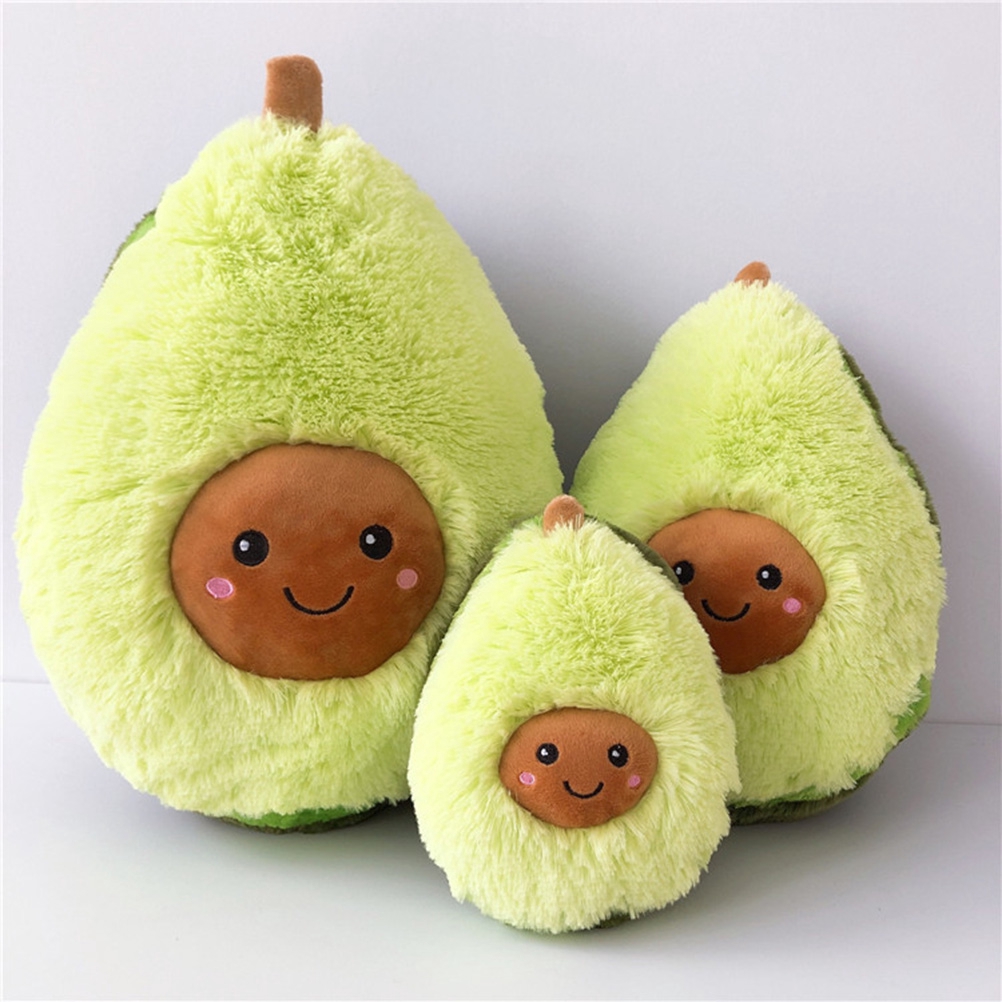 fluffy avocado toy