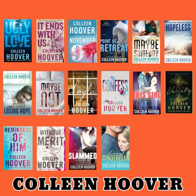 COLLEEN HOOVER BOOKS Shopee Philippines