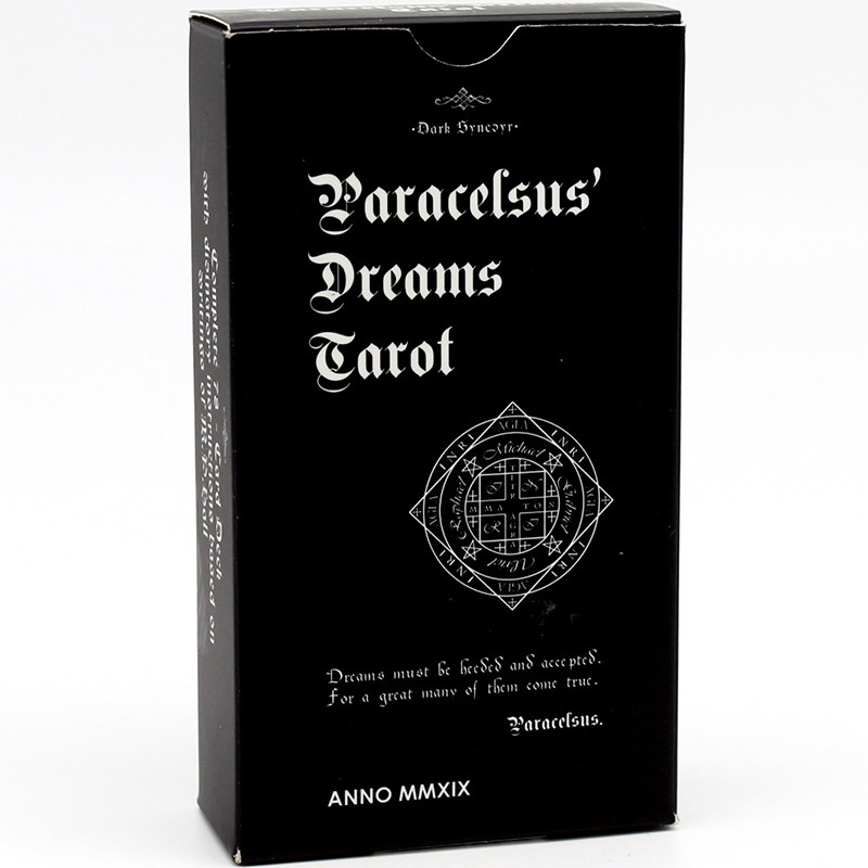 Paracelsus Dreams Tarot Deck - Black Edition (Mystic House Tarot ...