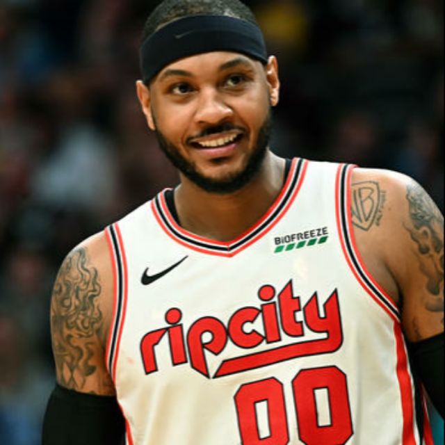 rip city jersey carmelo anthony