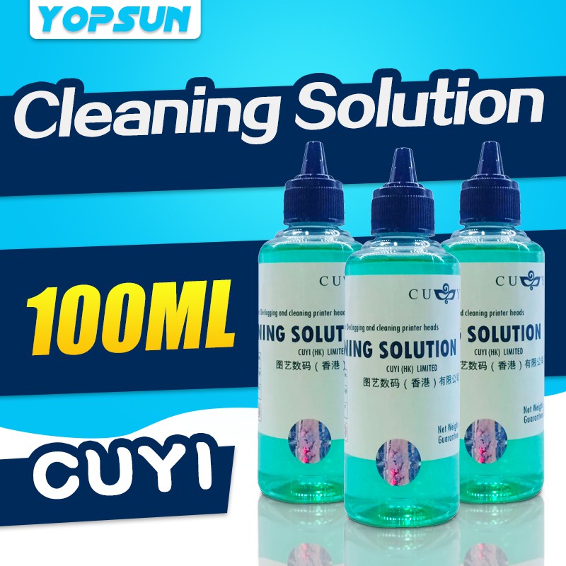 Cuyi Cleaning Solution (100ML) For Inkjet Printer Shopee Philippines