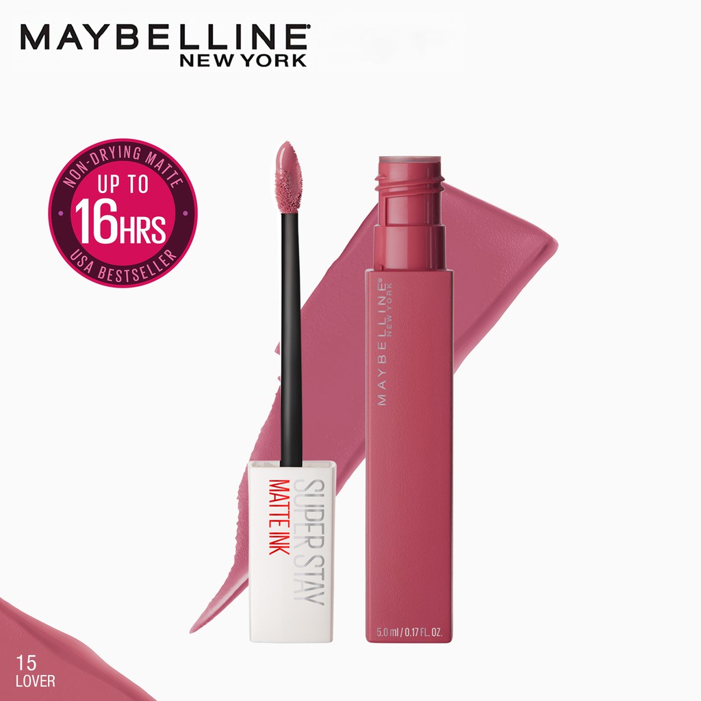maybelline waterproof lipstick