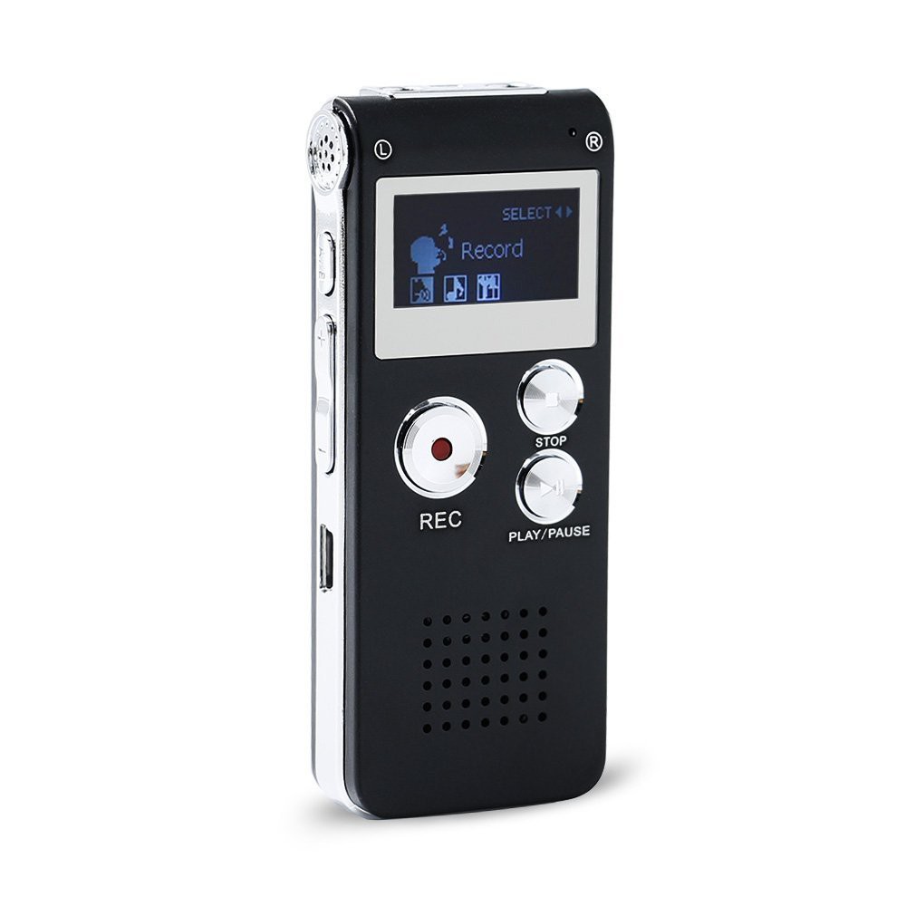 8GB Recording Digital Voice Audio Recorder Dictaphone Shopee Philippines