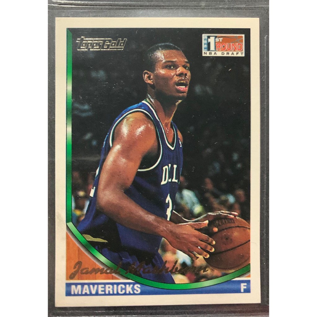 1993 Topps Gold NBA Basketball Rookie RC Card - Jamal Mashburn Vin ...