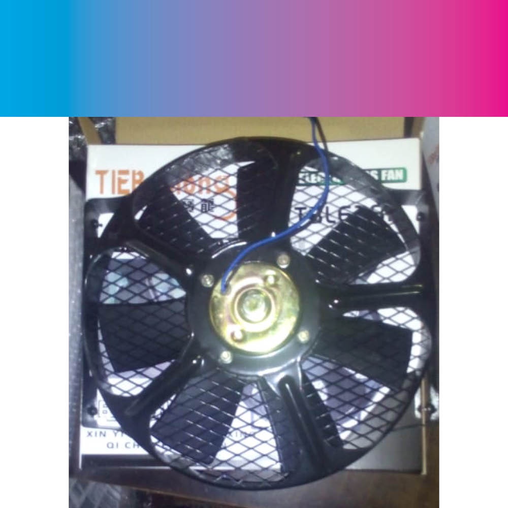 Aux fan assembly, double bearing , Universal, Condenser or Radiator fan