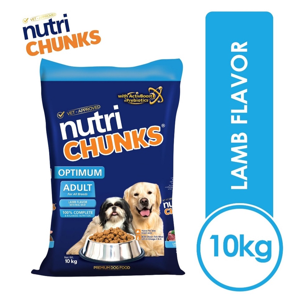 （Hot）Nutri Chunks Premium Dog Food (10kg Sack) #3