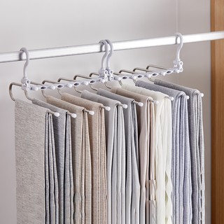 LOCAUPIN Laundry Non Slip Drying Hanger Pants Organizer Space Saving ...