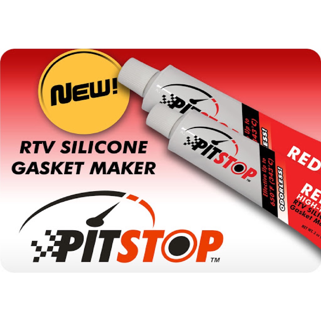 Pitstop Red RTV Silicone Gasket 85g Shopee Philippines